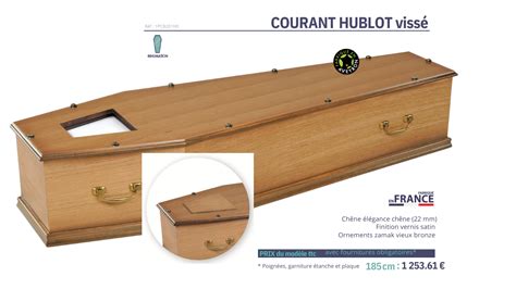 cercueil avec hublot